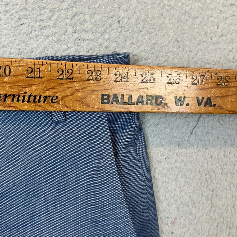 Shaquille ONeal Suit Pants Mens 54R 46X26 XLG Blue Two Button Blazer Trousers